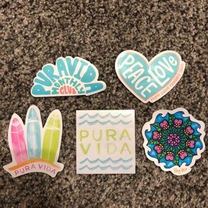 Pura Vida Stickers